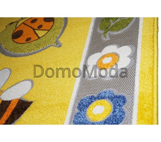 Детский ковер КИНДЕР МИКС 50850 yellow Купить в интернет магазине ДомоМода фото 2 Детский ковер КИНДЕР МИКС 50850 yellow - высокое качество по лучшей цене в Украине изображение 2.